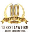 10 Best | 10 Best Law Firm | Client Satisfaction